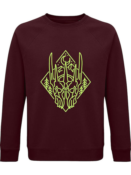 Sweatshirt Unisex Organic " Sauron Mordor Middl...