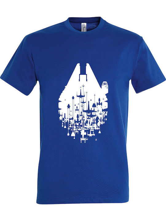 Unisex T-shirt Star Wars Spaceships Millennium ...