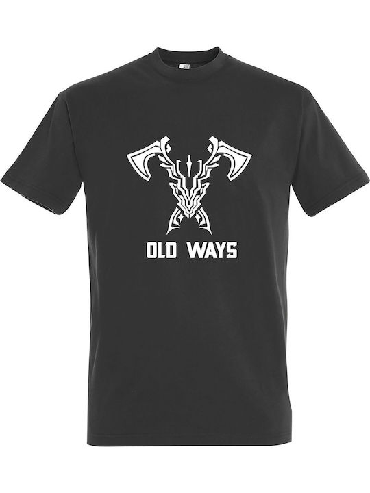 Unisex T-Shirt "Apex Legends Old Ways" Dunkelgrau