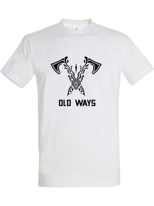 Unisex T-shirt "Apex Legends Old Ways" Weiß