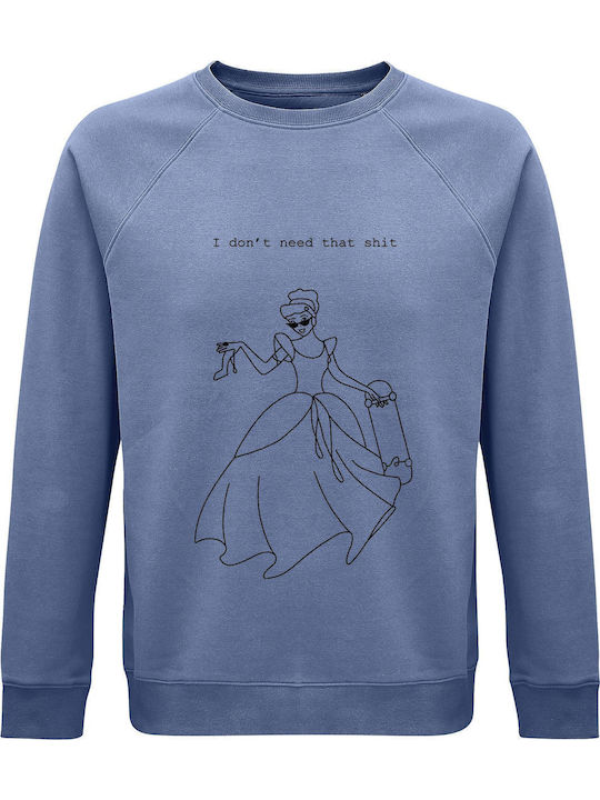 Sweatshirt Unisex Organic " Cinderella Streatwe...