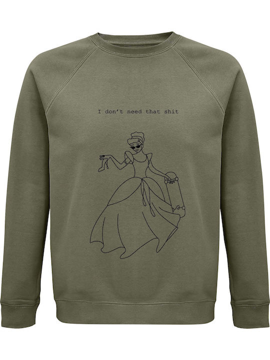 Sweatshirt Unisex Organic " Cinderella Streatwe...