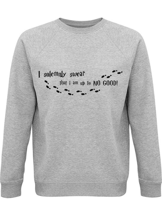 Sweatshirt Unisex Organic " I Somenly Swear Tha...