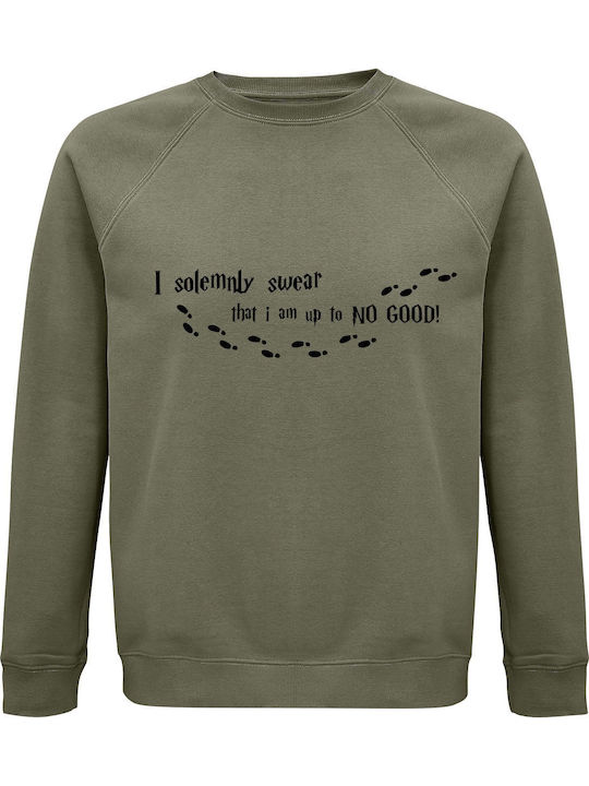 Sweatshirt Unisex Organic " I Somenly Swear Tha...