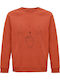 Unisex Organic Cotton Sweatshirt No Sex Today Women Empowerment Sweet Orange