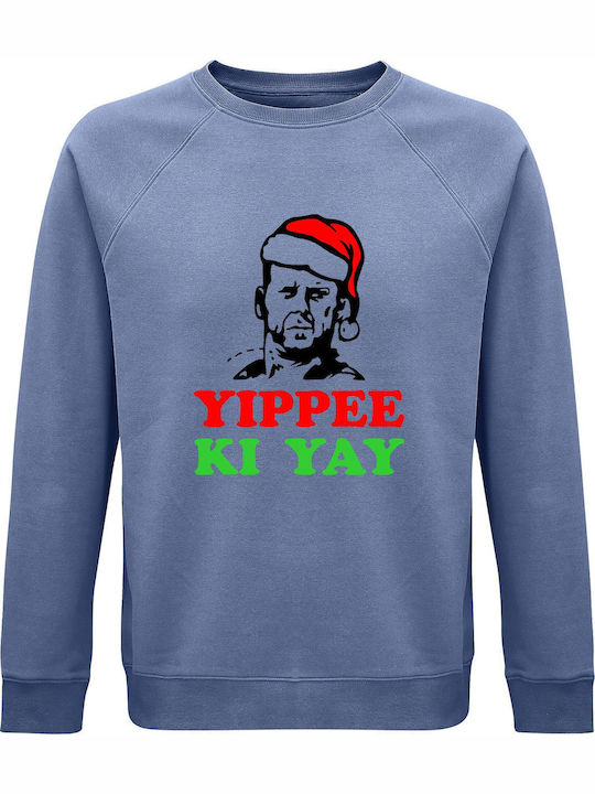 Unisex Sweatshirt Aus Bio-Baumwolle Yippee Ki Y...