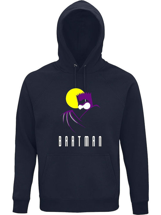 Unisex Bio-Kapuzenpulli "Bartman Bart Simpson i...