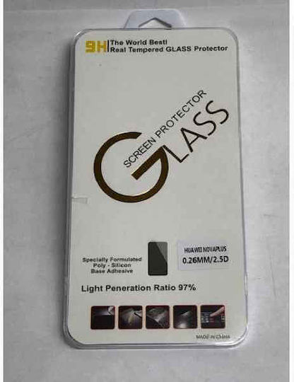 Displayschutzfolie 9h Huawei Nova Plus 0 26mm/2 5d Einzelstück