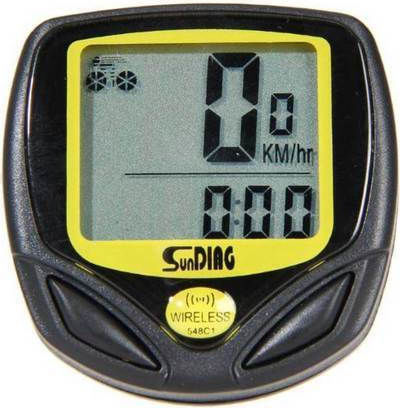 Computer Wireless Impermeabil pentru Bicicletă Tahometru 14 1 Sd546c/w Sunding