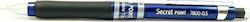 Mechanisches Bleistift Secret Point Noki 0,5mm mit Radiergummi