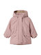 Kids Parka Long Hooded Pink