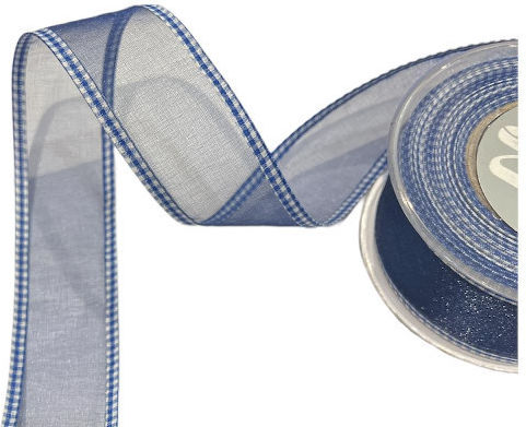 Markas Κορδέλα Οργαντέ Γαζί 38mmx9m Blue 48366