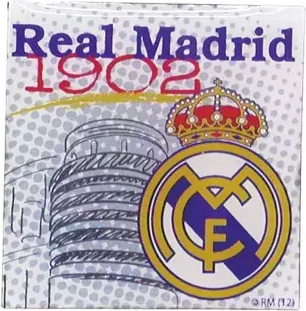 Magnet C Y P Real Madrid 021553 1-91 Quadratischer Form Mehrfarbig 6x6 cm
