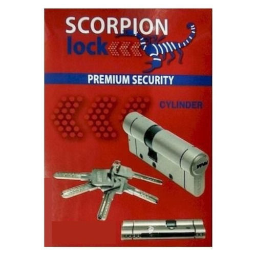 Σcorpion Premium Κύλινδρος 101mm 31-70 5 Κλειδιά Brass 1590-cy