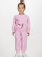 Kinder-Set mit Hose Winter 2Stück Lilac