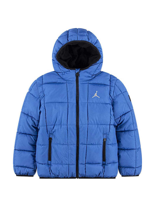 Jordan Kids' Sports Jacket with Hood Blue