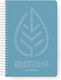Gipta Diary Spiral Folium 2026 Daily 12×17 Light Blue 626-1712-86