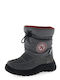 Varna Suede Kids Snow Boots Grey