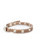 Unicord Ръчно Изработен Ошийник За Куче Em Collar Бял Бежов 37-43см Medium