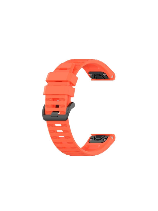 Λουράκι Σιλικόνης Κοραλί (Garmin Instinct)