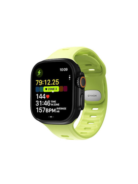 Nomad Tempo Strap Green Apple Watch 44/45/46mm/Ultra 49mm