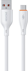 WK USB 2.0 USB-C мъжки - USB-A мъжки 66W 1м (250910)