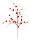 Red Branch with Balls H85cm
