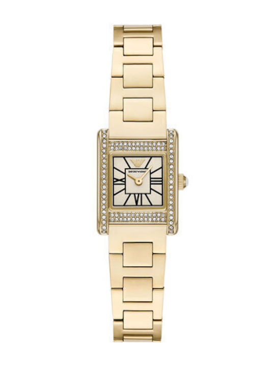 Emporio Armani Genni Women's Watch with Gold Me...