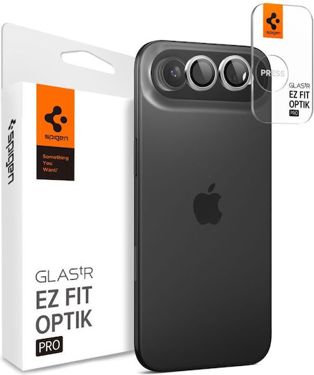 Spigen Optik Pro EZ Fit Camera Protection Tempered Glass Silver for the Apple iPhone Air
