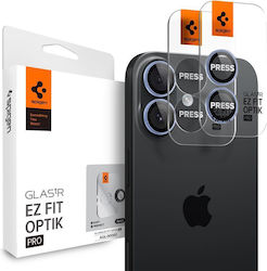 Spigen Optik Pro EZ Fit Camera Protection Tempered Glass Blue for the Iphone 16 / 16 Plus / 17