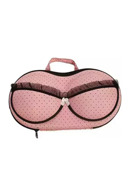 Jup Bag-bra Несесер За Съхранение На Сутиени Пътешественически Светлорозови Точки