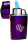 Rocky Patel Event 2024 Vip Feuerzeug 3xJet Lila Punch