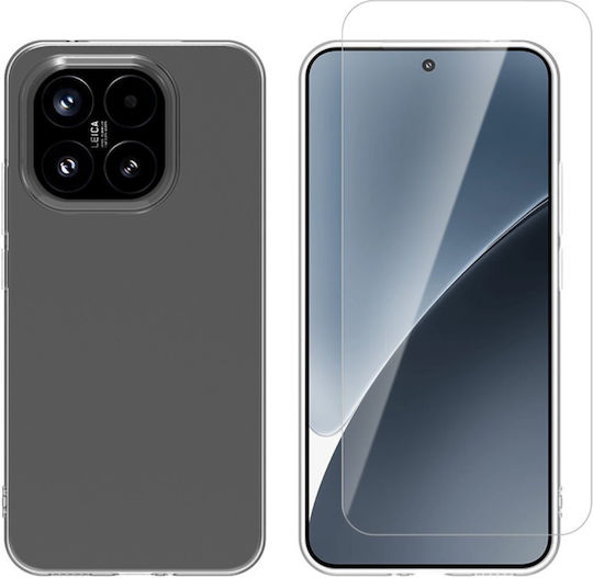 Redshield Задна корица Силикон Прозрачен (Xiaomi 15T)
