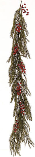 Grüne Beeren Girlande H150cm