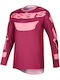 Alpinestars Racer Männer Motocross-Shirt Rot Farbe