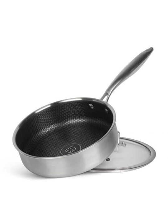 Edenberg Pan With Lid made of Aluminum with Non-Stick Coating 28cm