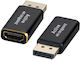 EFB Конвертор DisplayPort мъжки към HDMI женски Черен 1бр