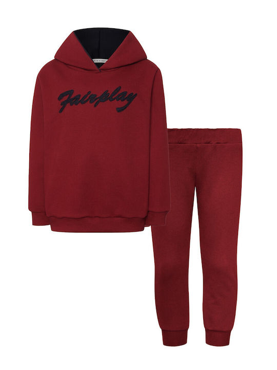 Kinder Sweatpants Set - Jogginganzug Red