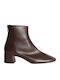Stiefeletten Damen Burgundisch