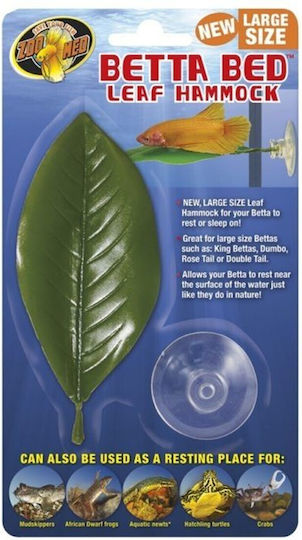 Aquarium Decoration Betta Bed Leaf Hammock Large Zoo Med