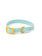 Unicord Wasserdichtes Color Blocking Hundehalsband Hundehalsband Blau 51-57cm XLarge