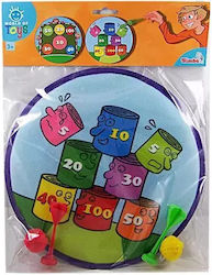 Velcro Darts Chippo 717018-2 1-22 Pegs Dots 2 Darts 2 Balls 28 Cm