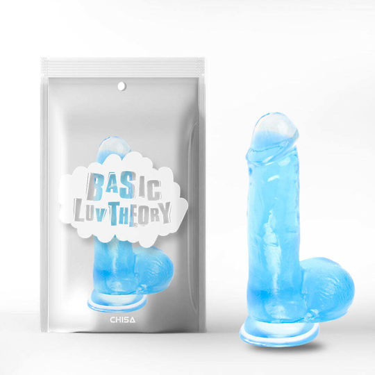 Chisa Novelties Ρεαλιστικό Dildo με Όρχεις και Βεντούζα Μπλε