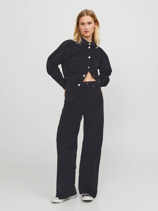 Jack & Jones Дамско Текстил Панталон Black