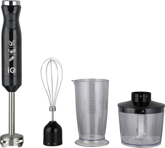 IQ Handmixer mit Inox-Stab 600W Schwarze