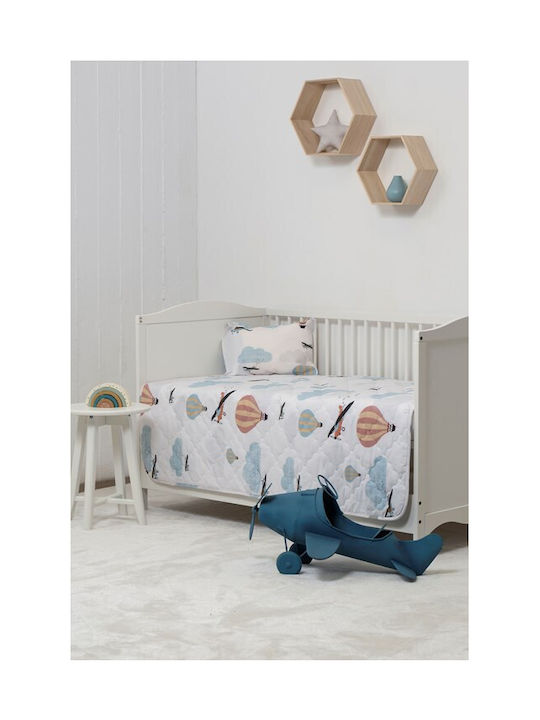 Naf Naf Σετ Παιδικό Κουβερλί Μονό 160x240εκ.