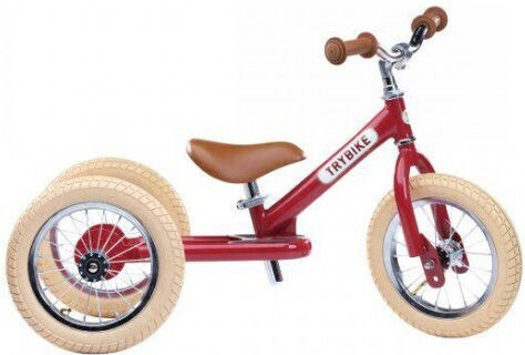 Trybike Vintage για 15 Μηνών Κόκκινο