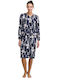 GoldenBay Winter Women's Nightdress Blue