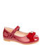 Kids Anatomic Ballerinas with Hoop & Loop Closure Red