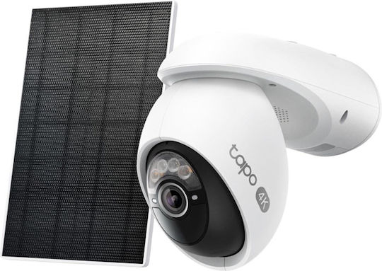 TP-LINK Tapo C660 KIT v1 IP Κάμερα Παρακολούθησης Wi-Fi 4K Αδιάβροχη Μπαταρίας με Αμφίδρομη Επικοινωνία